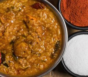 Chicken Sambar Rice With Bone