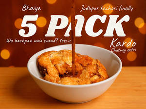 PYAAZ  KACHORI 5 PACK