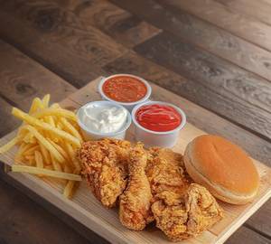 Broasted chicken [4 pieces] combo