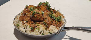 Malkipuram Fried Piece Egg Pulao