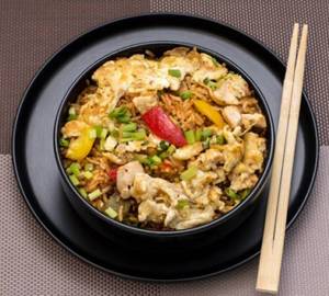 Chicken Sriracha Fried Rice
