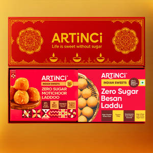 Gift Box - Motichoor Laddu+besan Laddu