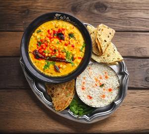 Rajasthani kadi & rice combo