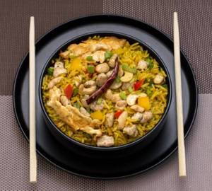Chicken Singapuri Fried Rice