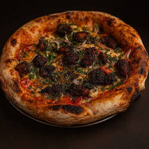 Chicken Sukkah Sourdough Pizza