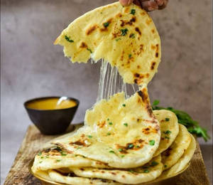 Cheese Garlic Naan