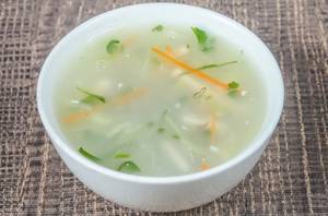 Veg clear soup