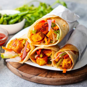KATHIPaneer tikka roll                             