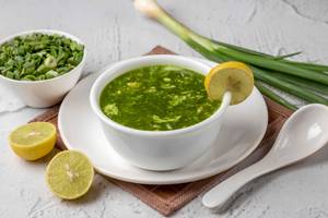 Chicken Lemon Coriander Soup