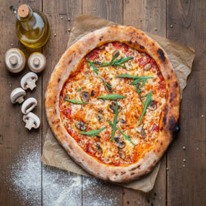 Mushroom Pizza [12 inches]