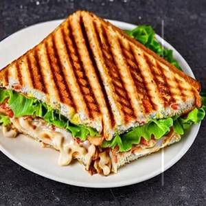 Chicken Cheese Grilled Sandwich