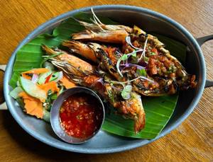 Balinese Grilled Prawns