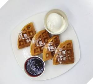 Blueberry Waffles