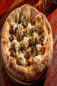 Mushroom & Ricotta Pizza