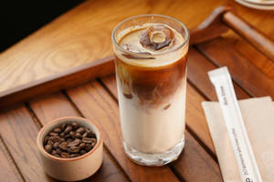 Hazelnut Ice Latte