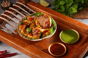 Mini Aloo Tikki Chaat