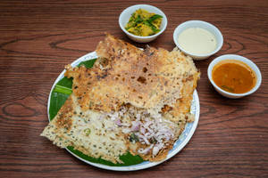 Onion Rawa Masala Dosa