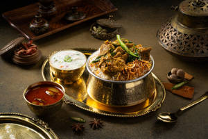 Andhra Style Chicken Biryani(b/l)