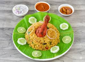 Madras Chicken 65 Biryani ( Single)