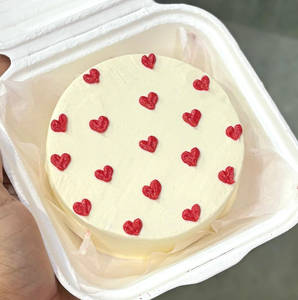 Mini Hearts Cake