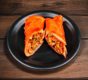 Sheermal chicken boti roll