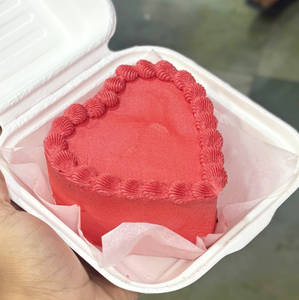 Red Mini Heart Cake