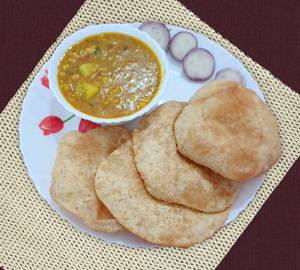 Puri Sabji [4Pcs]