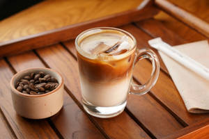 Iced Cortado
