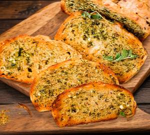 Plain garlic bread
