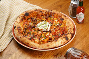 Sundried Tomato Burrata Pizza
