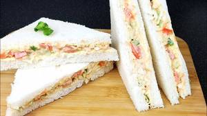 Veg sandwich without grill