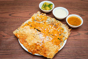 Mysore Onion Rawa Masala Dosa