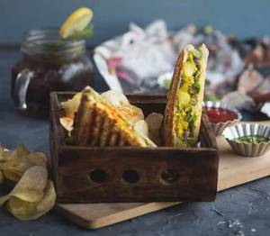 Veg Cheese Grill Sandwich