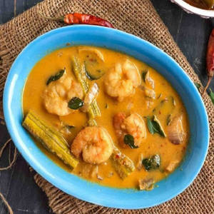 Shenga Kolambi(prawns) Curry