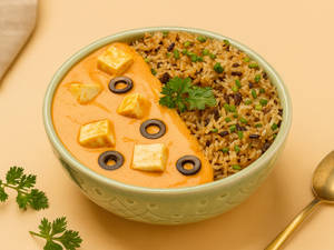 Cheesy Peri Peri Paneer Risotto Rice Bowl