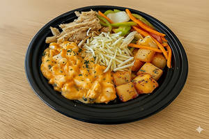 Spicy Herbed Chicken Farmer's Breakfast