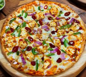 Achaari paneer cheese pizza [7 inches]