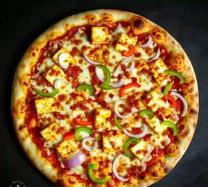 Paneer do pyaza cheese pizza [7 inches]