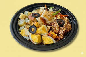 Herbed BBQ Chicken Farmer's Breakfast