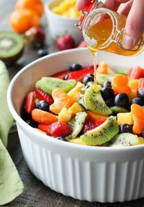 Fruit Salad with Honey