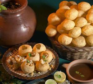 Atta golgappe [8 pieces]