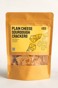 Plain Cheese Sourdough Crackers