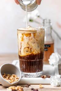 Iced Hazelnut Latte