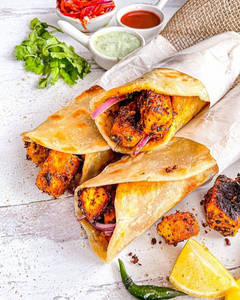 Chole Paneer Roll