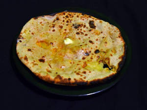 Stuffed Aloo Naan
