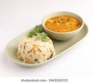 Rava Upma With Sambar