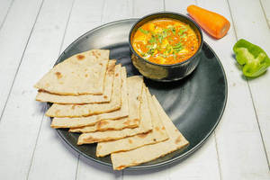 Paneer Tikka Butter Masala & 3 Butter Roti