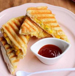 Corn cheese sandwich