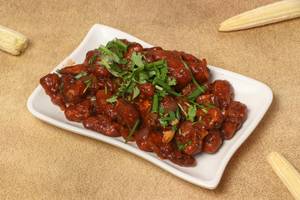 Baby corn manchurian