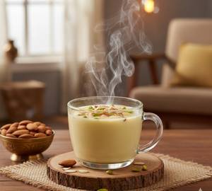 Hot Badam Milk